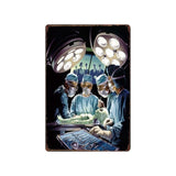 [ Mike86 ] Wanring AREA 51 I WANT TO BELIEVE UFO Aliens Metal Sign Wall Plaque Poster Custom Painting Room Decor Art LT-1695 - one46.com.au