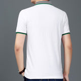2019 New Fashion Brand Summer Polo Shirt Men Top Grade Slim Fit Short Sleeve Solid Color Boyfriend Gift Polos Casual Men Clothes - one46.com.au