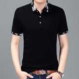 2019 New Fashion Brands Polo Shirt Men Solid Color Summer Slim Fit Short Sleeve Top Grade British Style Poloshirt Casual Clothes - one46.com.au