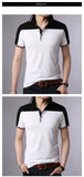 2019 New Fashion Brand Designer Polo Shirt Mens Solid Color Summer Slim Fit With Short Sleeve Top Grade Polo Casual Men Clothes - one46.com.au