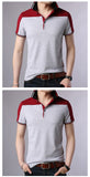 2019 New Fashion Brand Designer Polo Shirt Mens Solid Color Summer Slim Fit With Short Sleeve Top Grade Polo Casual Men Clothes - one46.com.au