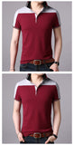 2019 New Fashion Brand Designer Polo Shirt Mens Solid Color Summer Slim Fit With Short Sleeve Top Grade Polo Casual Men Clothes - one46.com.au