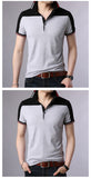 2019 New Fashion Brand Designer Polo Shirt Mens Solid Color Summer Slim Fit With Short Sleeve Top Grade Polo Casual Men Clothes - one46.com.au