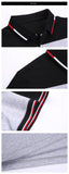 2019 New Fashion Brand Designer Polo Shirt Mens Solid Color Summer Slim Fit With Short Sleeve Top Grade Polo Casual Men Clothes - one46.com.au