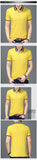 2019 New Fashions Polo Shirt Men Solid Color Summer Short Sleeve Slim Fit Top Grade British Style Polos Casual Mens Clothing - one46.com.au