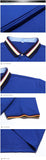 2019 New Fashions Polo Shirt Men Solid Color Summer Short Sleeve Slim Fit Top Grade British Style Polos Casual Mens Clothing - one46.com.au