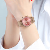 2019 Best Sell Watch Luxury Quartz Sport Military Stainless Steel Dial Leather Band Wrist Watch Dropshipping relogio feminino S7 - one46.com.au