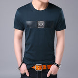 2019 New Fashion Brand T Shirt Mens O Neck Pattern Summer Street Wear Tops Trends Korean Print Short Sleeve Tshirts Men Clothes - one46.com.au