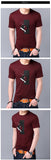 2019 New Fashion Brand Tshirt Men O Neck Print Summer Tops Streetwear Pattern Korean boys Short Sleeve T-Shirt Mens Clothing - one46.com.au