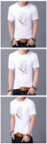 2019 New Fashion Brand Tshirt Men O Neck Print Summer Tops Streetwear Pattern Korean boys Short Sleeve T-Shirt Mens Clothing - one46.com.au