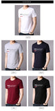 2019 New Fashion Brand T Shirts Men Print O Neck Trends Streetwear Tops Summer Cotton Boys Short Sleeve Tshirts Men Clothing - one46.com.au