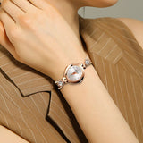 Ladies Elegant Wrist Watches Women Bracelet Rhinestones Analog Quartz Watch Women's Crystal Small Dial Watch Reloj #B - one46.com.au