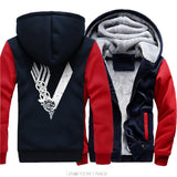 Son of Odin Viking hooded jackets warm Men long sleeve zipper thicken Clothes sweatshirts Vikings Odin man's tracksuits 2019 - one46.com.au