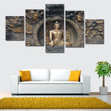 11053 Black Gold Exquisite Body Buddha Statue Frameles Painting Decoration Art Canvas Modern Home Decoration Painting - one46.com.au