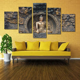 11053 Black Gold Exquisite Body Buddha Statue Frameles Painting Decoration Art Canvas Modern Home Decoration Painting - one46.com.au