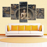 11053 Black Gold Exquisite Body Buddha Statue Frameles Painting Decoration Art Canvas Modern Home Decoration Painting - one46.com.au