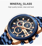 Stainless Steel Business Quartz Men Watch Top Brand Luxury Chronograph  Watches CURREN Wristwatches Men Clock Relogio Masculino - one46.com.au