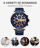 Stainless Steel Business Quartz Men Watch Top Brand Luxury Chronograph  Watches CURREN Wristwatches Men Clock Relogio Masculino - one46.com.au