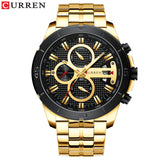 Relogios Masculino Mens Watch Sports Luxury Brand Stainless Steel Wrist Watch Chronograph Army Military Quartz Watches - one46.com.au