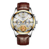 Relogio Masculino Men's Watch FNGEEN Brand Tourbillon Quartz Wristwatch Date Week Luminous Display Decoration Business Men Watch - one46.com.au
