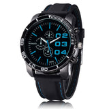 Men's Watches Sport Outdoor Dress Solar Watch Military Silicone Quartz Clock Hours Hot Orologio Uomo - one46.com.au