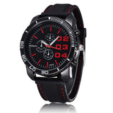 Men's Watches Sport Outdoor Dress Solar Watch Military Silicone Quartz Clock Hours Hot Orologio Uomo - one46.com.au