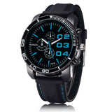 Men's Watches Sport Outdoor Dress Solar Watch Military Silicone Quartz Clock Hours Hot Orologio Uomo - one46.com.au