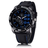 Men's Watches Sport Outdoor Dress Solar Watch Military Silicone Quartz Clock Hours Hot Orologio Uomo - one46.com.au