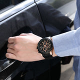 Stainless Steel Quartz Luxury Brand  Watches Men Chronograph Wristwatch Sporty  Clock Male Casual Business Quartz  CURREN Watch - one46.com.au