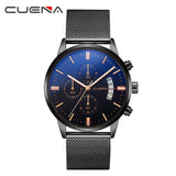 Watch Men Gold And Black Mens Watches Top Brand Luxury Sports Watches 2019 Reloj Hombre - one46.com.au