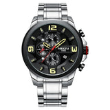 NIBOSI Relogio Masculino Mens Watches Top Brand Luxury Men Watch Military Sport Wristwatch Wristwatch Big Dial Quartz Watch Men - one46.com.au