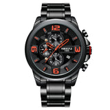 NIBOSI Relogio Masculino Mens Watches Top Brand Luxury Men Watch Military Sport Wristwatch Wristwatch Big Dial Quartz Watch Men - one46.com.au