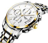NIBOSI Luxury Brand Men Fashion Sport Watches Men's Quartz Men Watches Analog Clock Man Full Steel Wrist Watch Relogio Masculino - one46.com.au