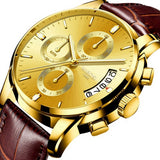 NIBOSI Luxury Brand Men Fashion Sport Watches Men's Quartz Men Watches Analog Clock Man Full Steel Wrist Watch Relogio Masculino - one46.com.au