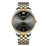 NIBOSI Fashion Luxury Brand Watches Men Stainless Steel Mesh Band Quartz Sport Watch Chronograph Men's Wrist Watches Clock Men - one46.com.au