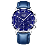 NIBOSI Relogio Masculino Men Watch Chronograph Stainless Steel Watches Men Waterproof Quartz Watch Luxury Casual Business Clock - one46.com.au