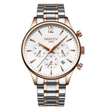 NIBOSI Luxury Brand Men Watches Chronograph Men Sports Clock Watches Waterproof Full Steel Quartz Men's Watch Relogio Masculino - one46.com.au