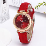 Best Selling Geneva Women Watches Leather Casual Watch Luxury Classic Stainless Steel  Analog Quartz Crystal Wrist watch 2019 S7 - one46.com.au