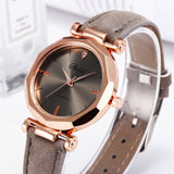 Best Selling Geneva Women Watches Leather Casual Watch Luxury Classic Stainless Steel  Analog Quartz Crystal Wrist watch 2019 S7 - one46.com.au