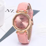 Best Selling Geneva Women Watches Leather Casual Watch Luxury Classic Stainless Steel  Analog Quartz Crystal Wrist watch 2019 S7 - one46.com.au