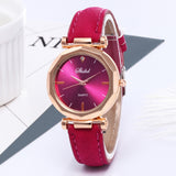 Best Selling Geneva Women Watches Leather Casual Watch Luxury Classic Stainless Steel  Analog Quartz Crystal Wrist watch 2019 S7 - one46.com.au