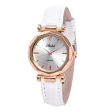 Best Selling Geneva Women Watches Leather Casual Watch Luxury Classic Stainless Steel  Analog Quartz Crystal Wrist watch 2019 S7 - one46.com.au