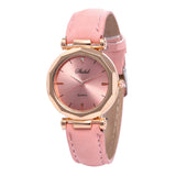 Best Selling Geneva Women Watches Leather Casual Watch Luxury Classic Stainless Steel  Analog Quartz Crystal Wrist watch 2019 S7 - one46.com.au