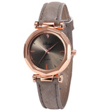 Best Selling Geneva Women Watches Leather Casual Watch Luxury Classic Stainless Steel  Analog Quartz Crystal Wrist watch 2019 S7 - one46.com.au