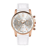 GENEVA Leather Quartz Watch Women Ladies Fashion Bracelet Wrist Watch Wristwatches Clock relogio feminino masculino reloj mujer - one46.com.au
