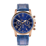 GENEVA Leather Quartz Watch Women Ladies Fashion Bracelet Wrist Watch Wristwatches Clock relogio feminino masculino reloj mujer - one46.com.au