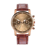 GENEVA Leather Quartz Watch Women Ladies Fashion Bracelet Wrist Watch Wristwatches Clock relogio feminino masculino reloj mujer - one46.com.au