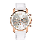 GENEVA Leather Quartz Watch Women Ladies Fashion Bracelet Wrist Watch Wristwatches Clock relogio feminino masculino reloj mujer - one46.com.au