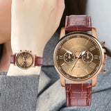 GENEVA Leather Quartz Watch Women Ladies Fashion Bracelet Wrist Watch Wristwatches Clock relogio feminino masculino reloj mujer - one46.com.au