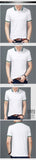 2019 New Fashion Brand Summer Polo Shirt Men Top Grade Slim Fit Short Sleeve Solid Color Boyfriend Gift Polos Casual Men Clothes - one46.com.au